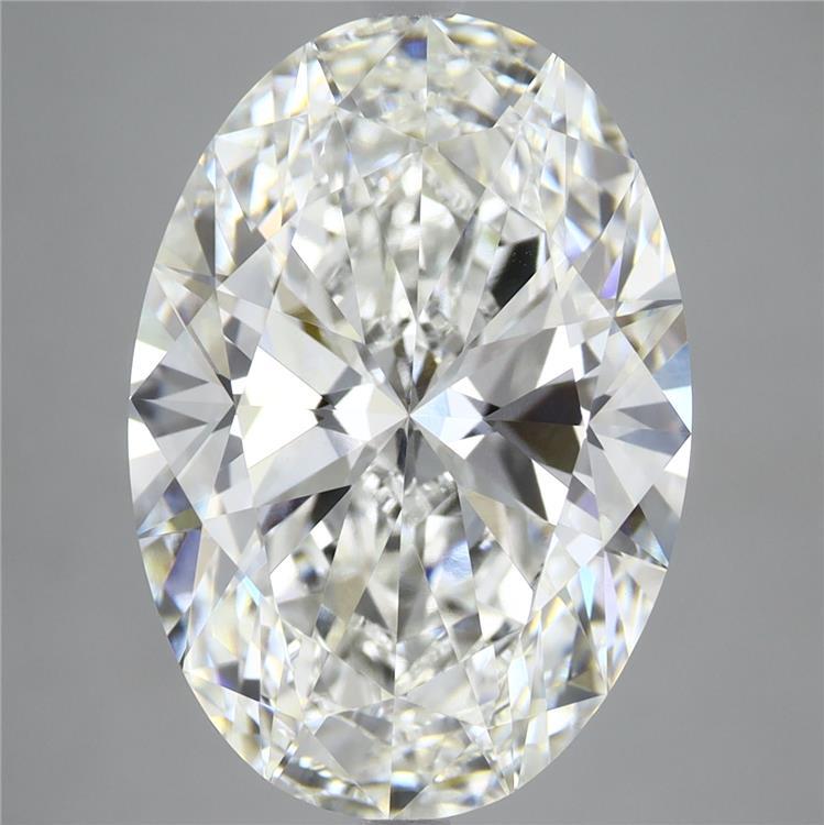 7.55ct Oval F VVS2 Lab Created Diamond