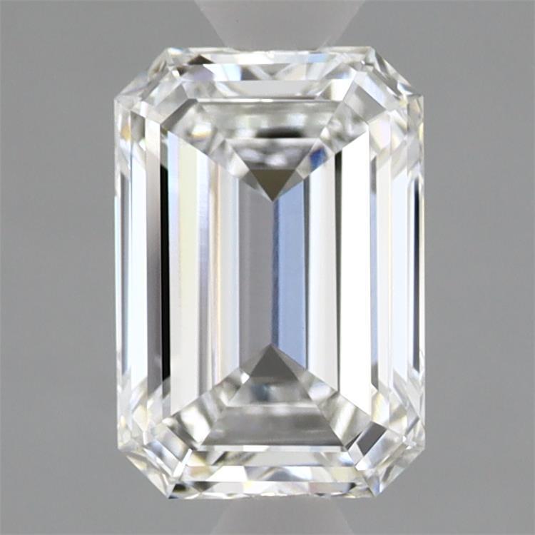 1.59ct Emerald E VVS2 Lab Created Diamond