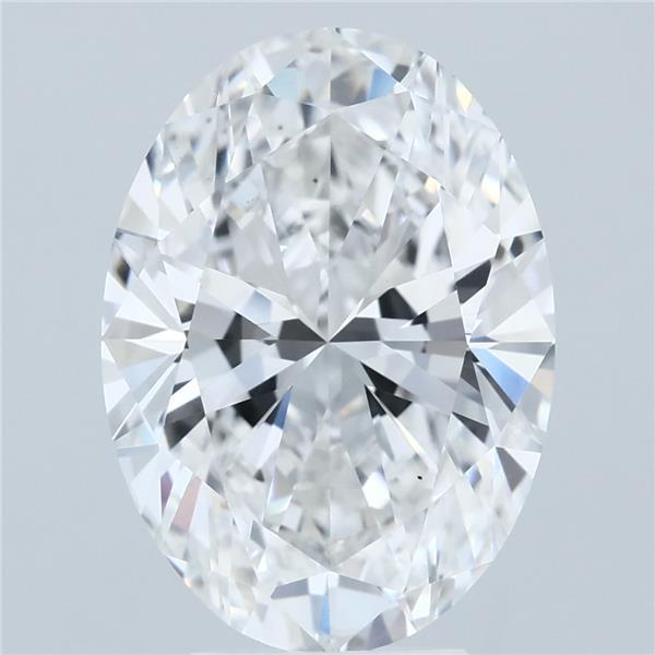 5ct Oval E VS1 Lab Created Diamond