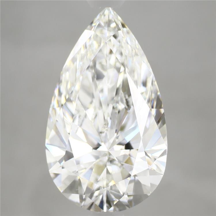 4.84ct Pear F VVS2 Lab Created Diamond
