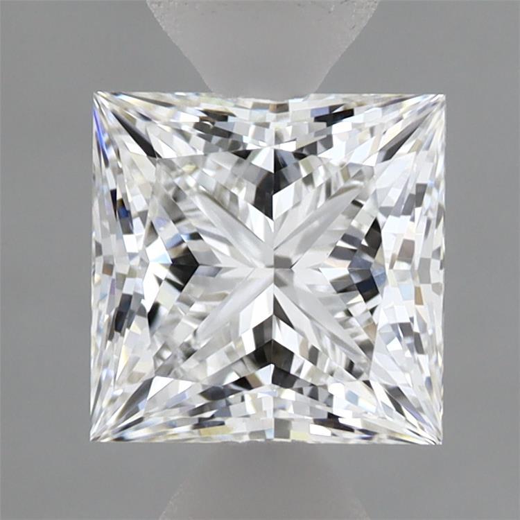 1.53ct Princess D VVS2 Lab Created Diamond