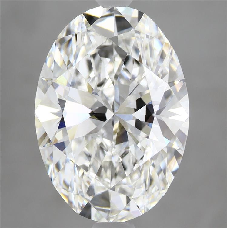 5.1ct Oval E VVS2 Lab Created Diamond