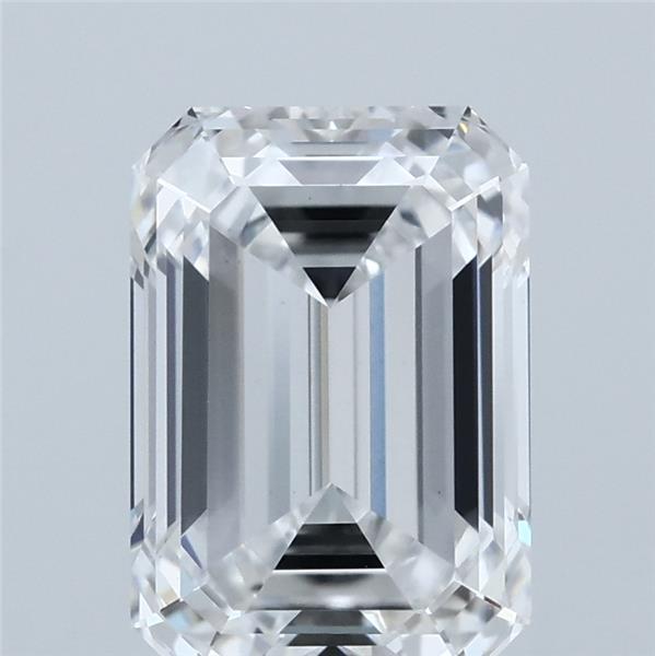 3.02ct Emerald D VS1 Lab Created Diamond