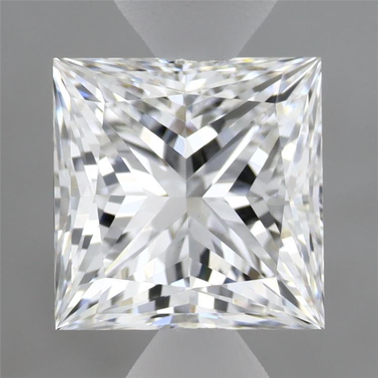 2.06ct Princess E VVS2 Lab Created Diamond