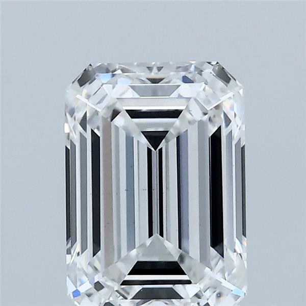 1.59ct Emerald E VS1 Lab Created Diamond