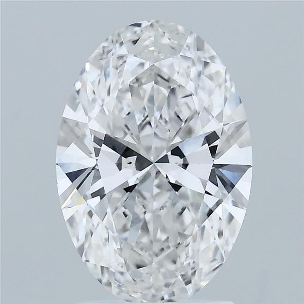 2.05ct Oval E VVS2 Lab Created Diamond