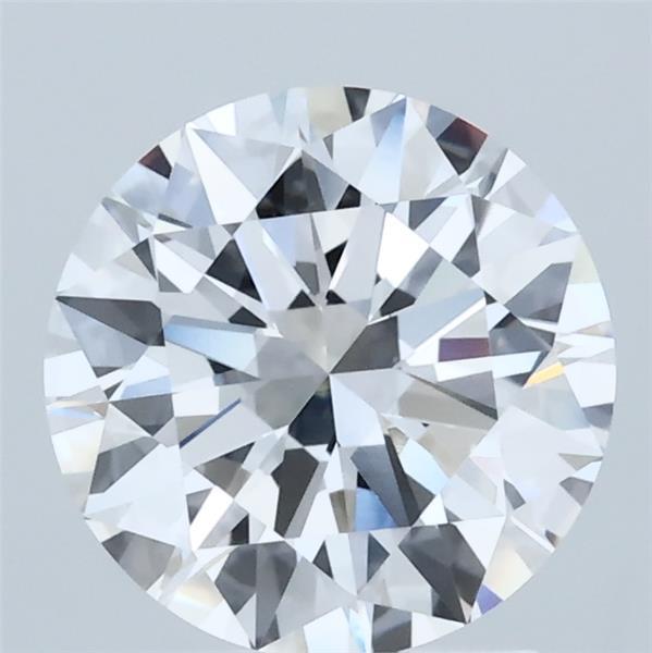 2ct Round D VVS2 Lab Created Diamond