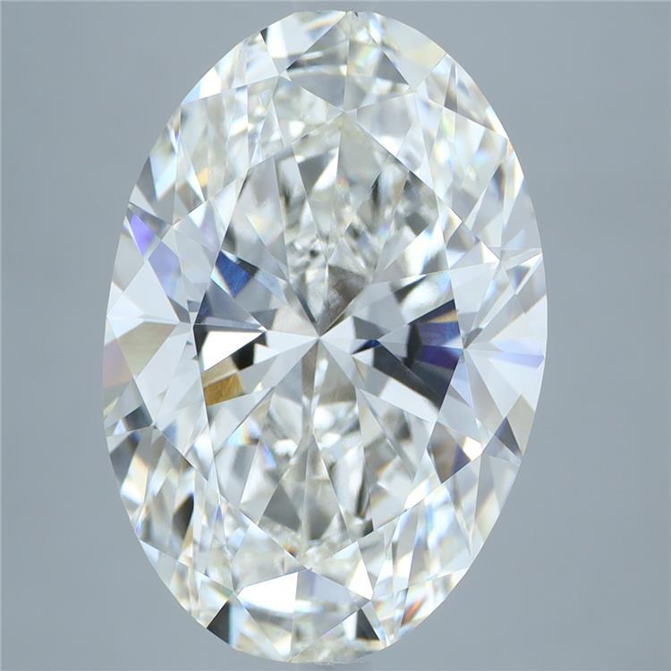 8.02ct Oval G VVS2 Lab Created Diamond