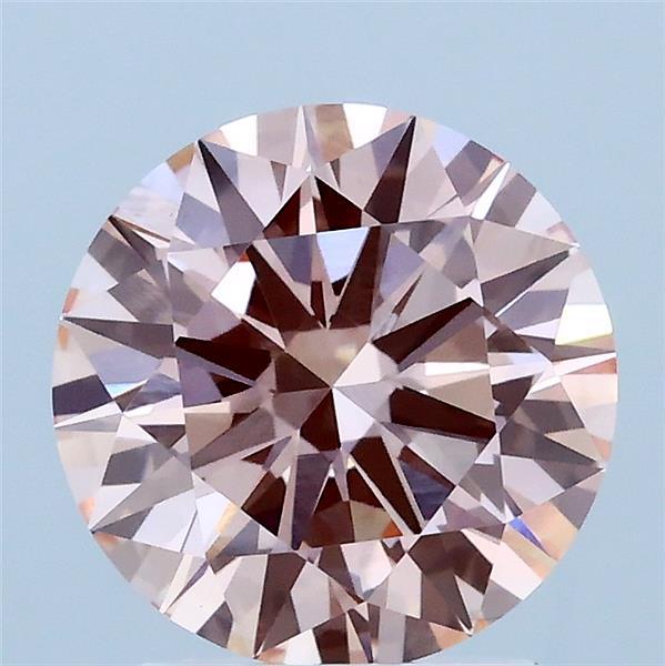 2.01ct Round FANCY INTENSE PINK VS1 Lab Created Diamond