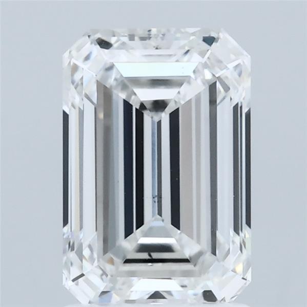 2.01ct Emerald E VS1 Lab Created Diamond