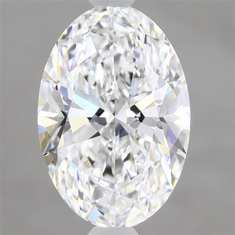 2.08ct Oval D VVS2 Lab Created Diamond