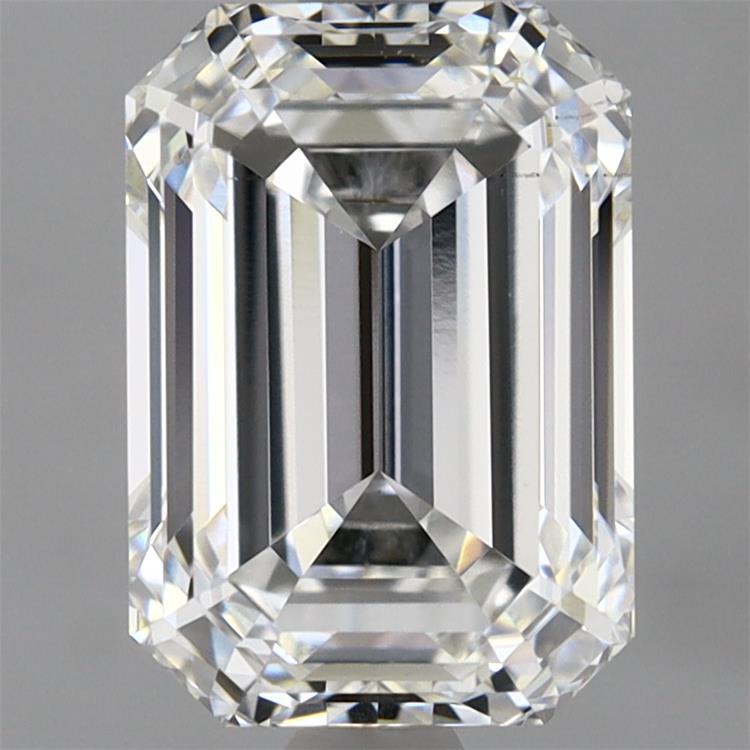 2.9ct Emerald E VS1 Lab Created Diamond
