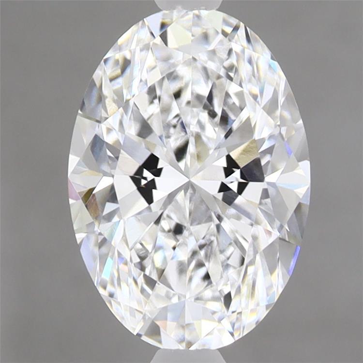 2.02ct Oval D VVS2 Lab Created Diamond
