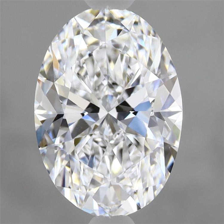 2.07ct Oval D VVS2 Lab Created Diamond