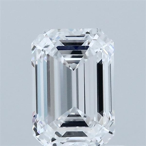 1.08ct Emerald D VVS2 Lab Created Diamond