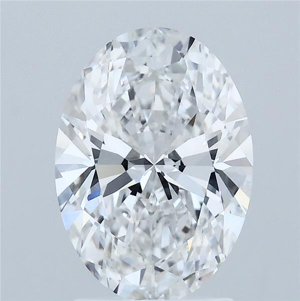 2.08ct Oval E VVS2 Lab Created Diamond