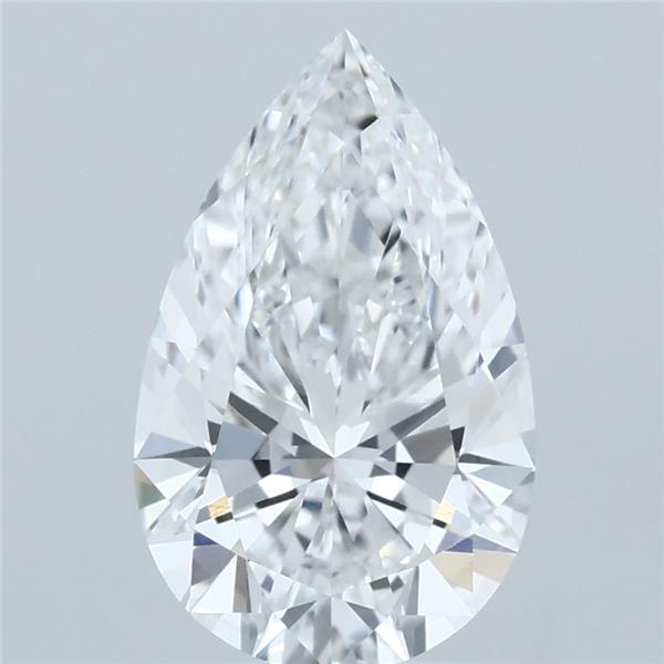 2.01ct Pear E VVS1 Lab Created Diamond