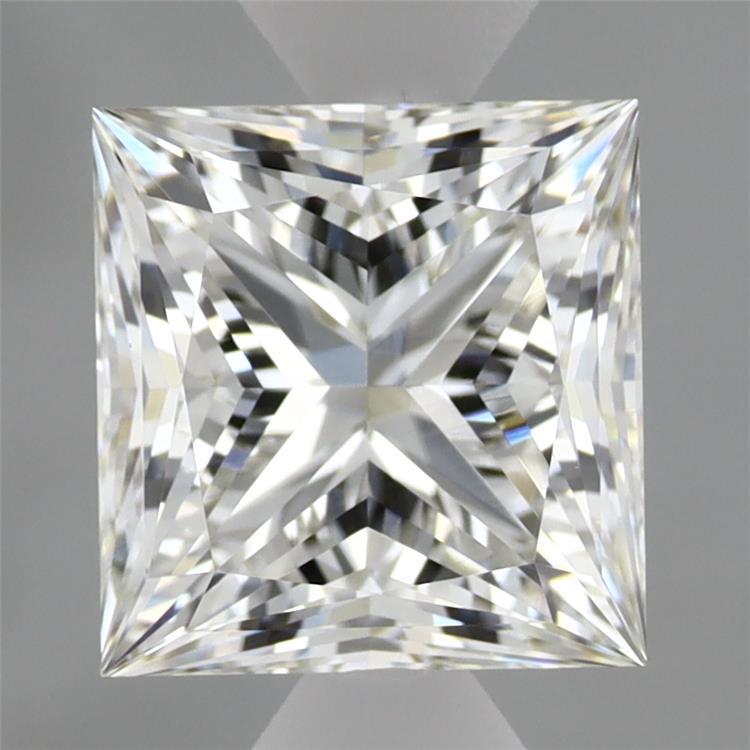 1.93ct Princess F VVS2 Lab Created Diamond