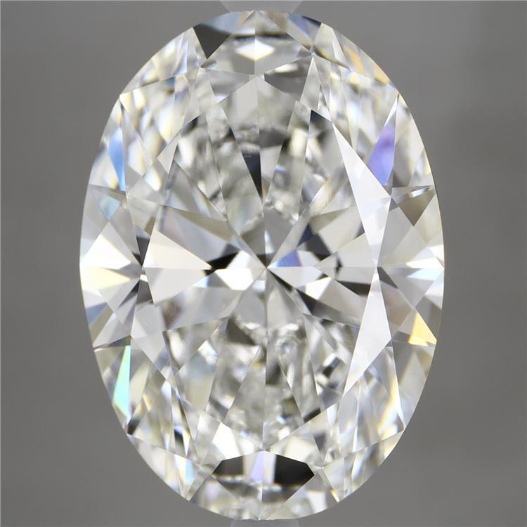 7.02ct Oval F VVS2 Lab Created Diamond