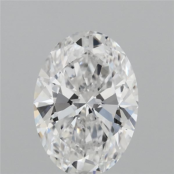 3.02ct Oval D VVS1 Lab Created Diamond