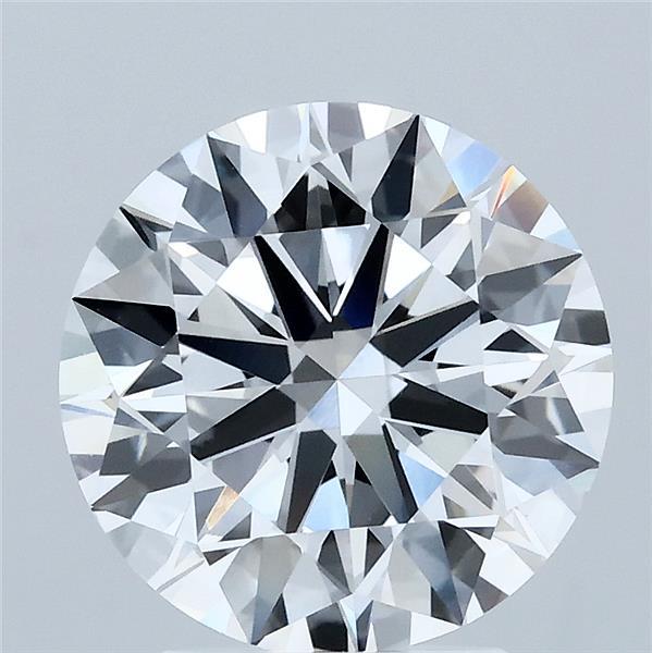 3.09ct Round E VVS2 Lab Created Diamond