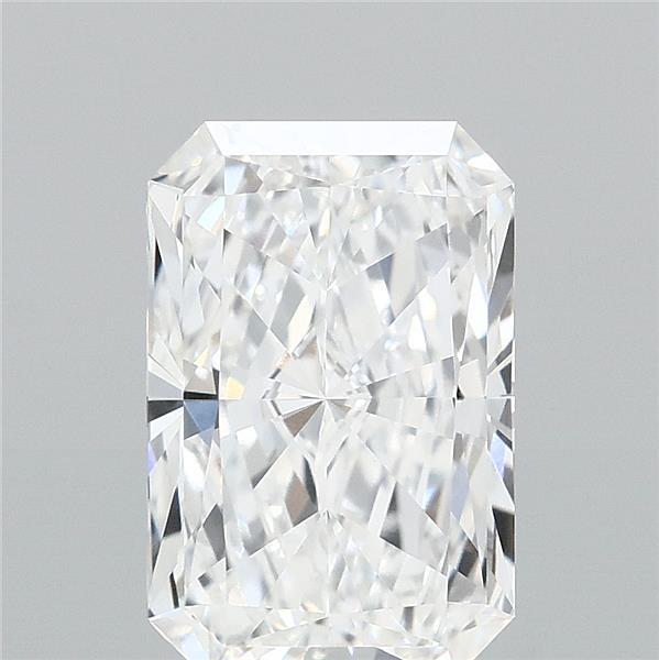 2.54ct Radiant E VVS1 Lab Created Diamond