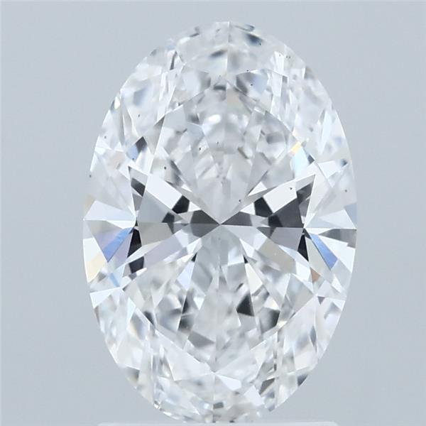 1.73ct Oval D VS2 Lab Created Diamond