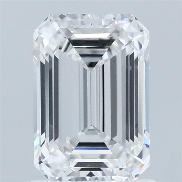 1.5ct Emerald D VVS2 Lab Created Diamond