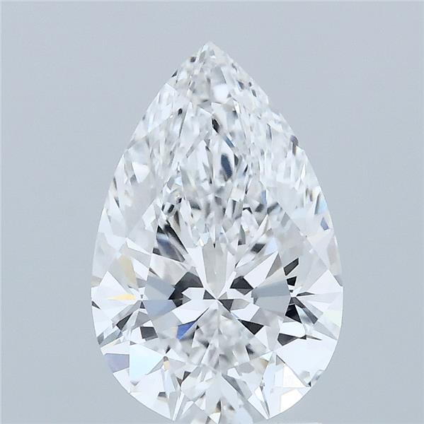 2.04ct Pear E VVS2 Lab Created Diamond