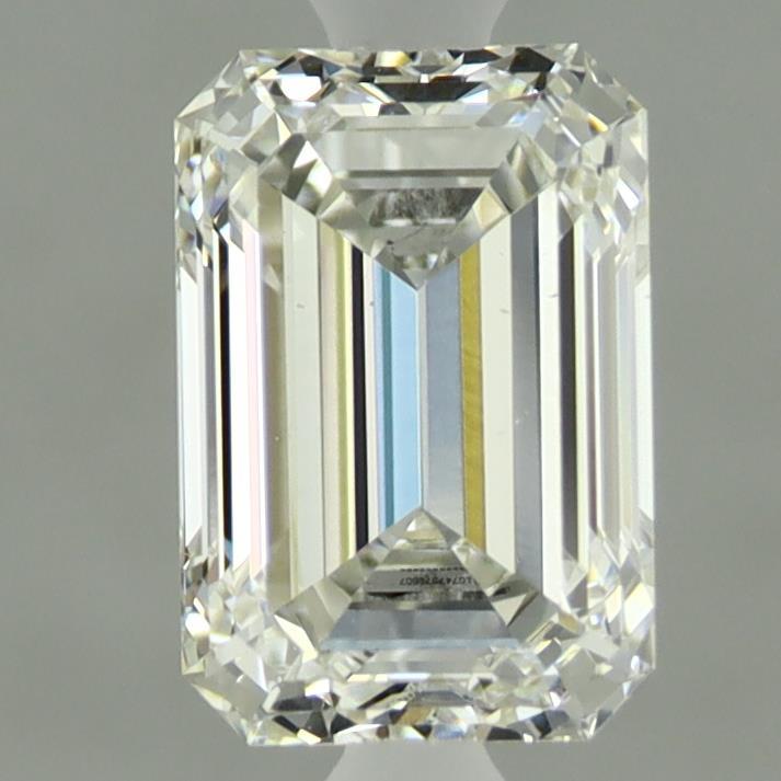 1.43ct Emerald F VS2 Lab Created Diamond