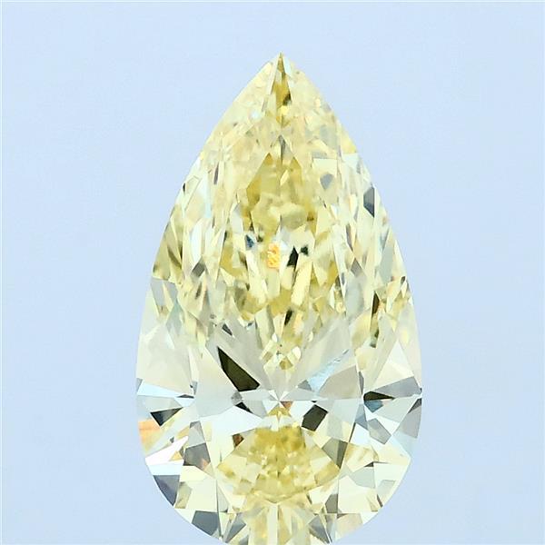 1.81ct Pear FANCY INTENSE YELLOW VVS1 Lab Created Diamond