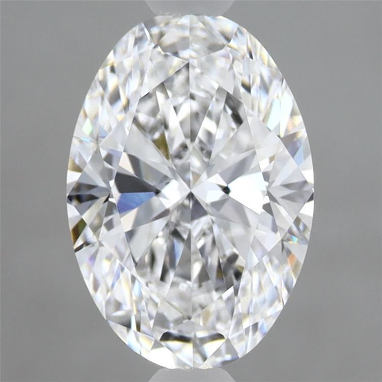 1.85ct Oval D VVS2 Lab Created Diamond