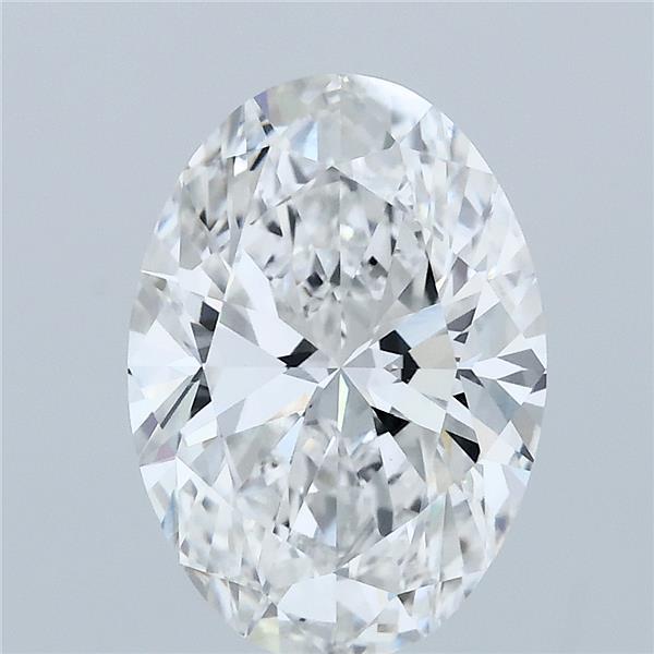 2.99ct Oval F VVS2 Lab Created Diamond