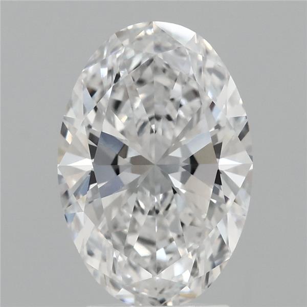 3ct Oval D VVS1 Lab Created Diamond