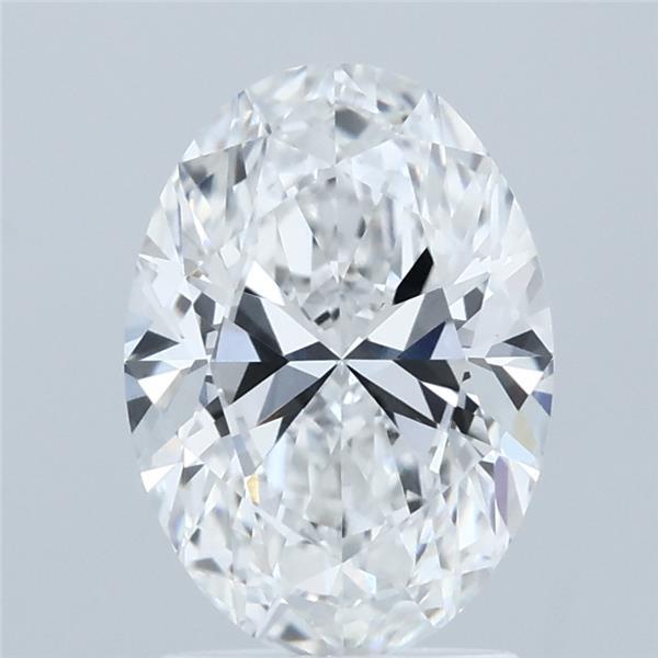2.01ct Oval E VVS2 Lab Created Diamond