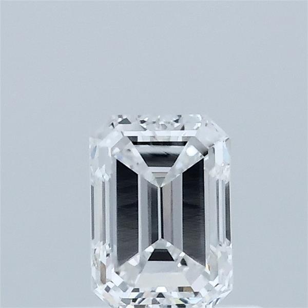 0.54ct Emerald D VVS2 Lab Created Diamond