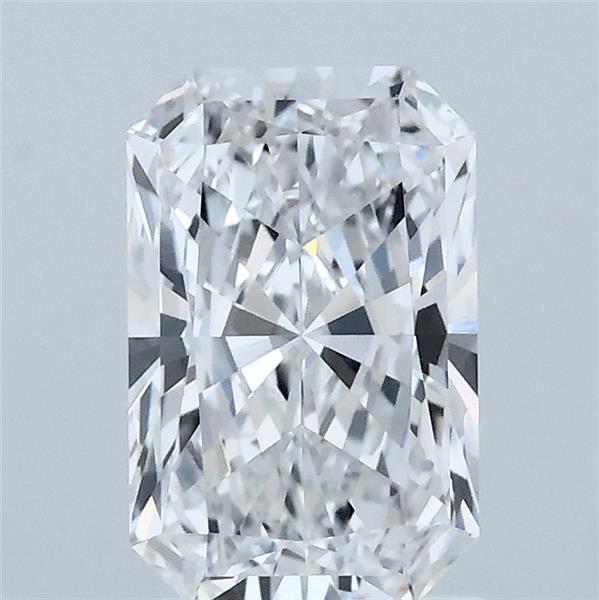 1.53ct Radiant E VVS2 Lab Created Diamond