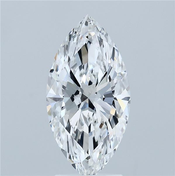 2.75ct Marquise E VS1 Lab Created Diamond