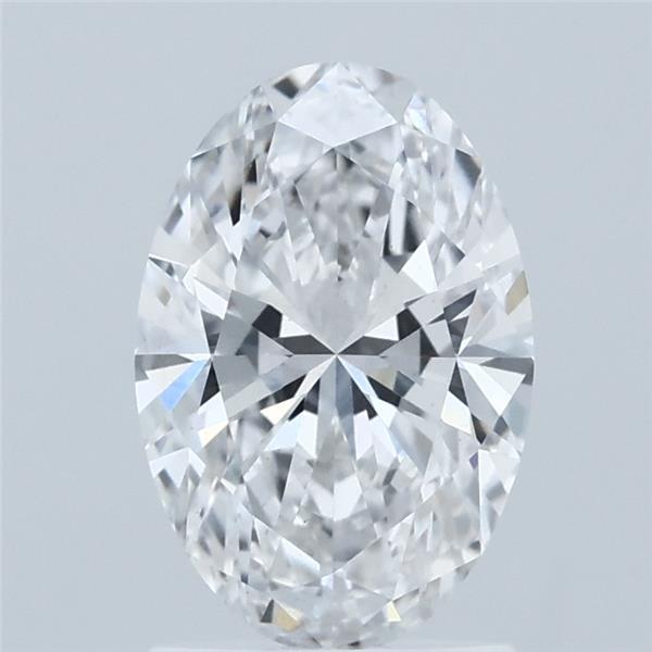 1.55ct Oval D VS2 Lab Created Diamond