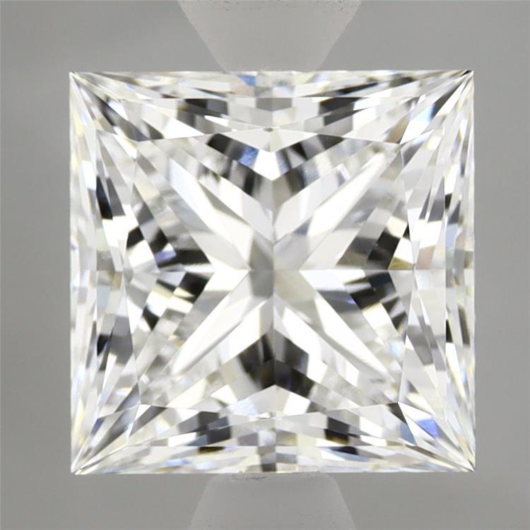 3.58ct Princess E VVS1 Lab Created Diamond
