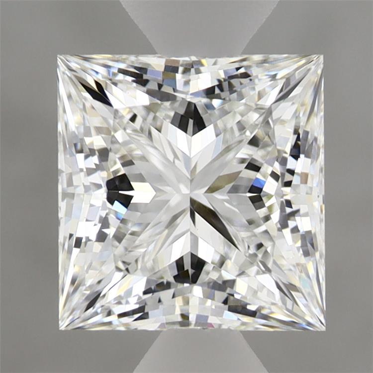 2.1ct Princess E VVS2 Lab Created Diamond