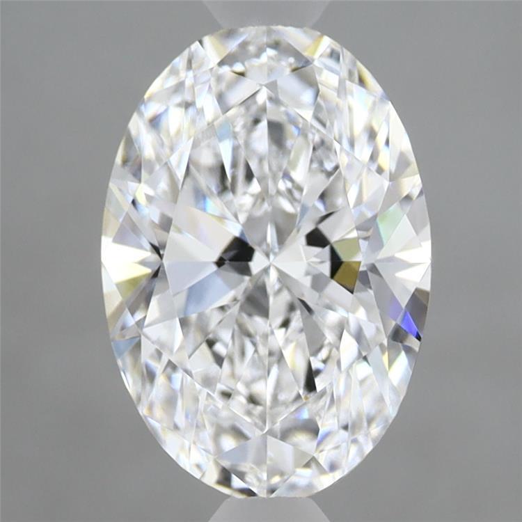 2.1ct Oval D VVS2 Lab Created Diamond
