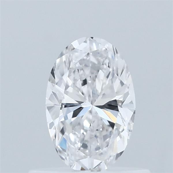 0.55ct Oval D VVS2 Lab Created Diamond