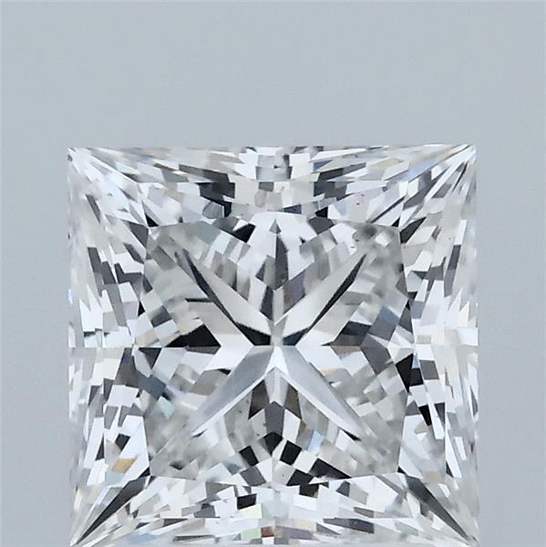 2.51ct Princess E VS1 Lab Created Diamond
