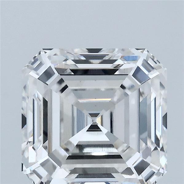 3.08ct Asscher F VVS2 Lab Created Diamond