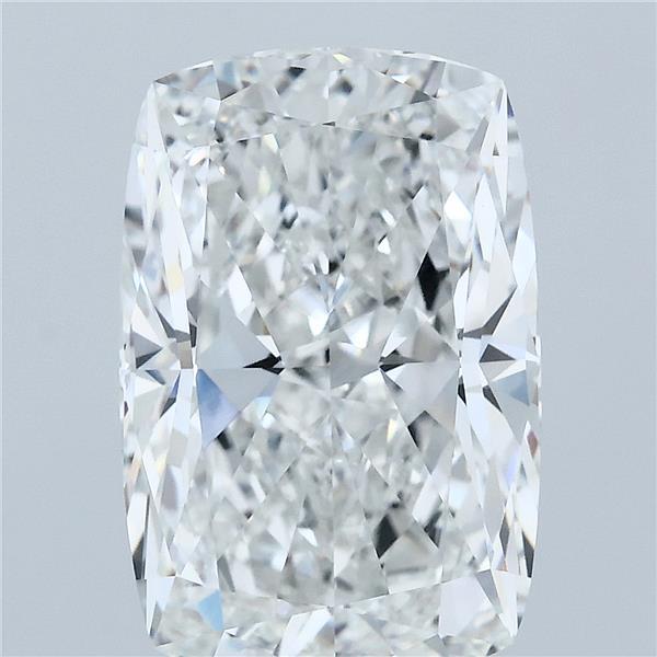6.09ct Cushion F VVS2 Lab Created Diamond