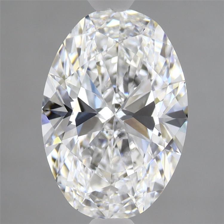 2.09ct Oval D VVS2 Lab Created Diamond