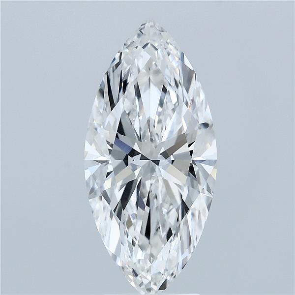 3.06ct Marquise F VS1 Lab Created Diamond