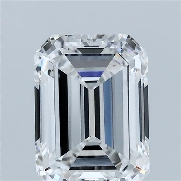 1.51ct Emerald D VVS2 Lab Created Diamond
