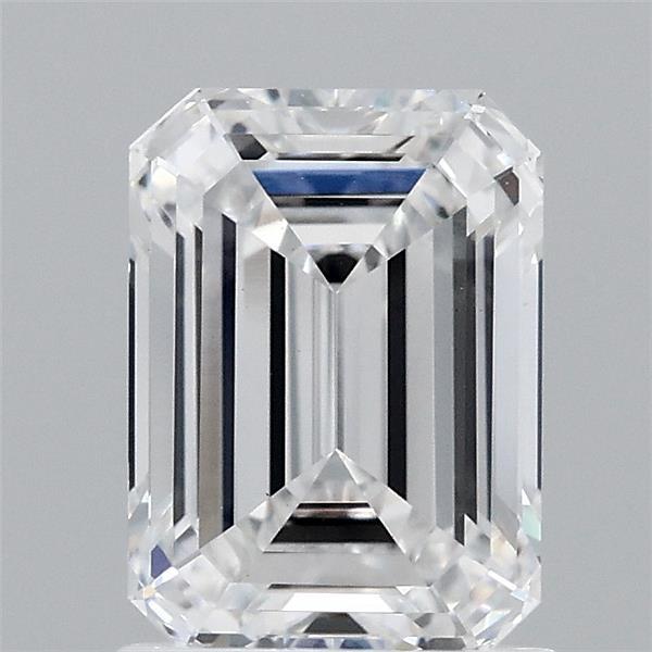 1.47ct Emerald D VS1 Lab Created Diamond